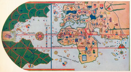The First Map to Show America, 1500 1912