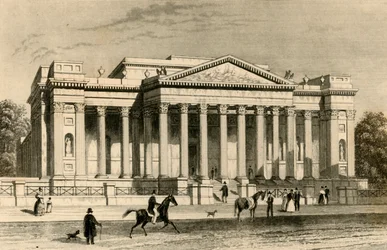 Fitzwilliam Museum, Cambridge, c1835.