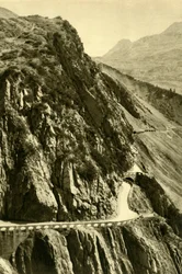Flexenpasset, Vorarlberg, Österrike, c1935.