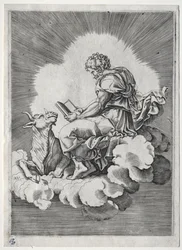 De fyra evangelisterna: St. Luke, ca. 1518.