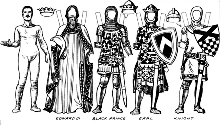 The Gallery of Costume: In the Days of the Second and Third Edwards, c1934
