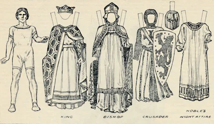 The Gallery of Historic Costume: The Dresses Worn in the Days of Richard I, c1934