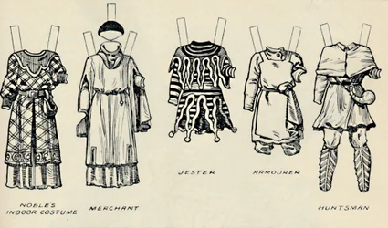 The Gallery of Historic Costume: The Dresses Worn in the Days of Richard I, c1934
