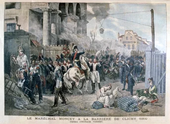 Porten vid Clichy under försvaret av Paris, 30 mars 1814, 1904.