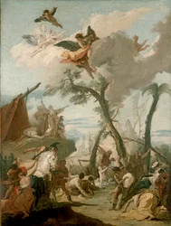 The Gathering of Manna, 1600-talet