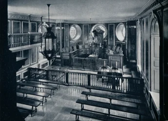 Allmänna domstolen vid Capitol of Williamsburg, c1938