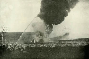 Den tyska Flammenwerfer., 1919.