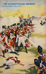 Gloucestershire regemente. Back-to-back i Alexandria, 1801, 1939.