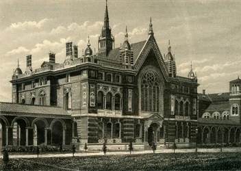 The Great Hall, Dulwich College, c1878.