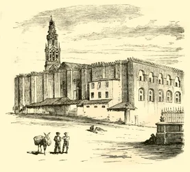 Den stora moskén, Cordova, 1890.