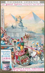 Den stora sfinxen i Giza, Egypten, c1890-1910
