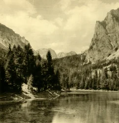 Grüner See, Steiermark, Österrike, c1935.