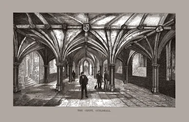 The Guild-Hall Crypt, 1886.