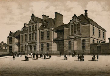 Sjukhuset, c1880.