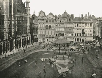 Hotel de Ville, Bryssel, Belgien, 1895.