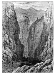Khyberpasset, Afghanistan, 1900