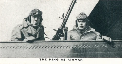 Kungen som flygare, 1918 1937