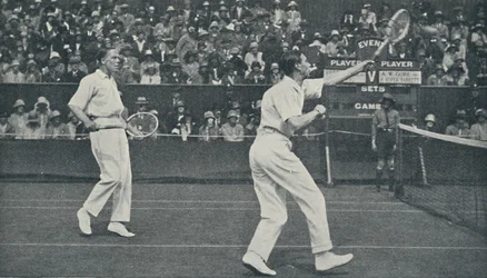 The King as Lawn-Tennis Player, 1926, 1937.
