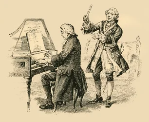 Kungen utbrast upprepade gånger: Bara en Bach! Bara en Bach! , 1907.