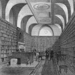 Kings Library, Buckingham House, Westminster, London, 1775 1878