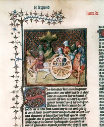 Riddaren av vagnen Sir Lancelot, 1344