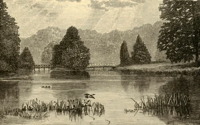 Sjön, Blenheim, 1898.
