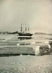 Landing-Place Wharf Broken Up, c1908, 1909.