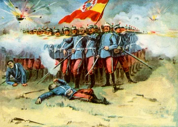 The Last Stand, torg för spanskt infanteri, spansk-amerikanska kriget, 1898