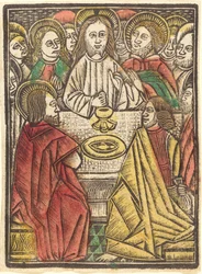 Den sista måltiden, ca. 1480.