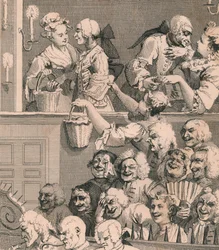 Den skrattande publiken, 1733, 1830-talet.