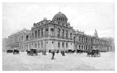 The Law Courts, Melbourne, Victoria, Australien, 1886