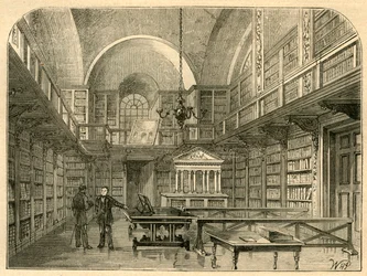 The Library of St. Pauls, 1897.