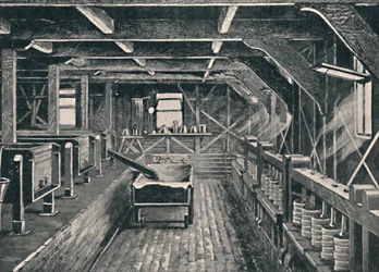 The Longford Cheese Factory, Derbyshire, c1881, 1904