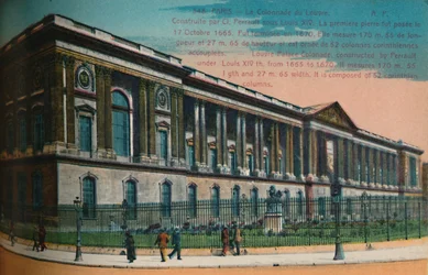 Louvrens pelargång, Paris, c1920