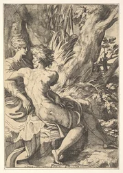 De älskande, 1600-talet.