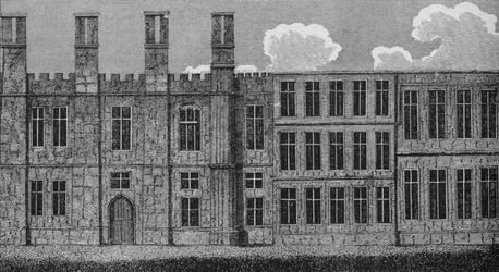 Herrgården i Chelsea, byggd av Henry VIII, c1810 1911