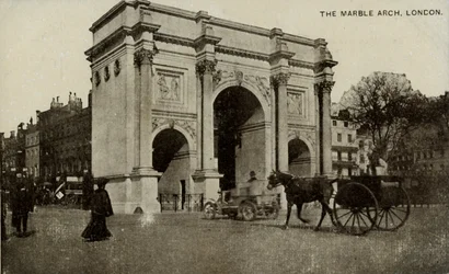 The Marble Arch, London, sent 1800-tidigt 1900-tal.