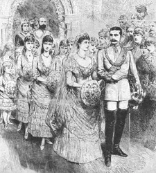 Prinsessan Beatrices äktenskap med prins Henrik av Battenberg...1885, 1901.