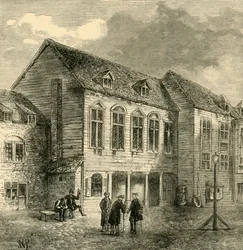 Marshalsea-fängelset, på 1700-talet, c1878.