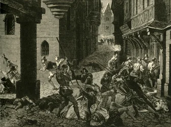 Massakern av St. Bartolomeus, 1572, 1890.