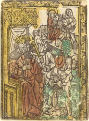 Barnamorden i Betlehem, ca 1470-1480.