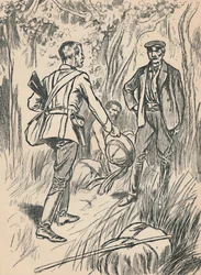Mötet mellan Stanley och Livingstone, c1907