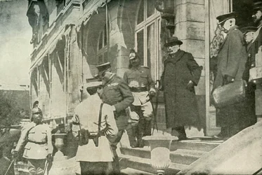 De brittiska och franska krigsministrarnas möte, 1915, 1919.
