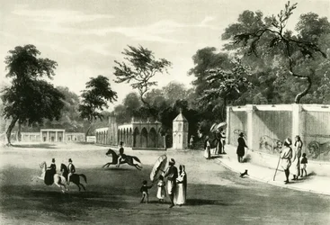 Menageriet i Barrackpore Park, 1820, 1925.