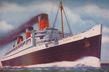 The Mighty Atlantic Record Breaker, Queen Mary, 1937