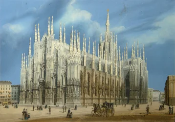 Milanos katedral, 1860-talet