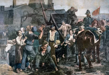 Gruvarbetarna strejkade i Carmaux, 1892