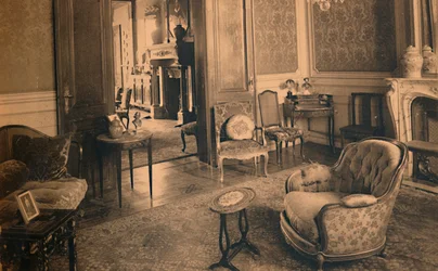Ministerkontoret vid den kubanska ambassaden i Bryssel, Belgien, 1927.