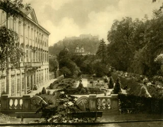 Mirabellpalatset och trädgårdarna, Salzburg, Österrike, c1935.