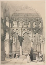 Moskén, Cordova, 1800-talet.